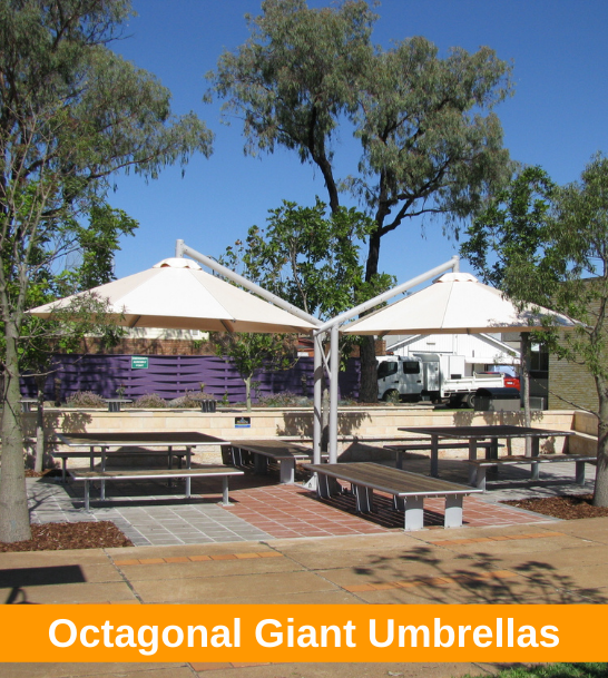 Octagonal Canopy Giant Umbrellas