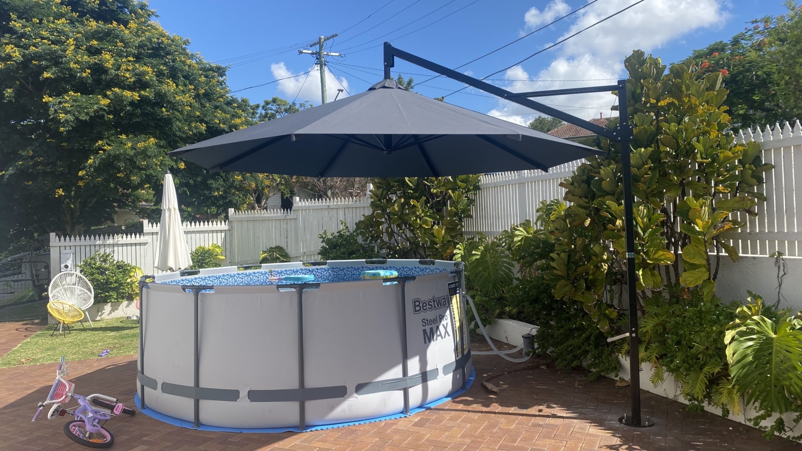 The Benefits of Installing A Giant Umbrella In Your Backyard
